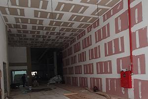 Instalação de drywall parede